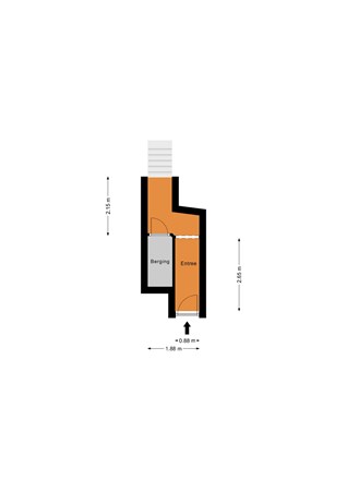 Floorplan - Mathenesserweg 113B, 3027 HL Rotterdam